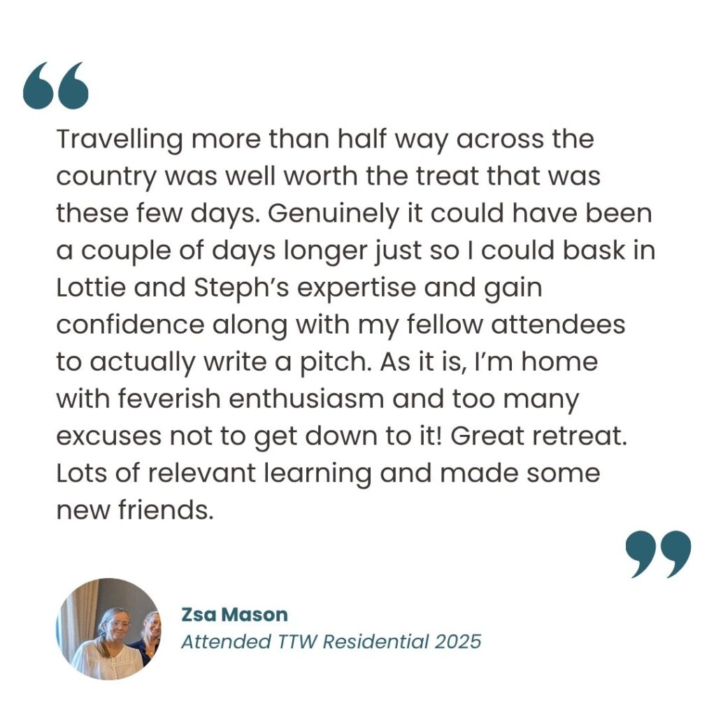 Testimonial from an attendee of a previous retreat
