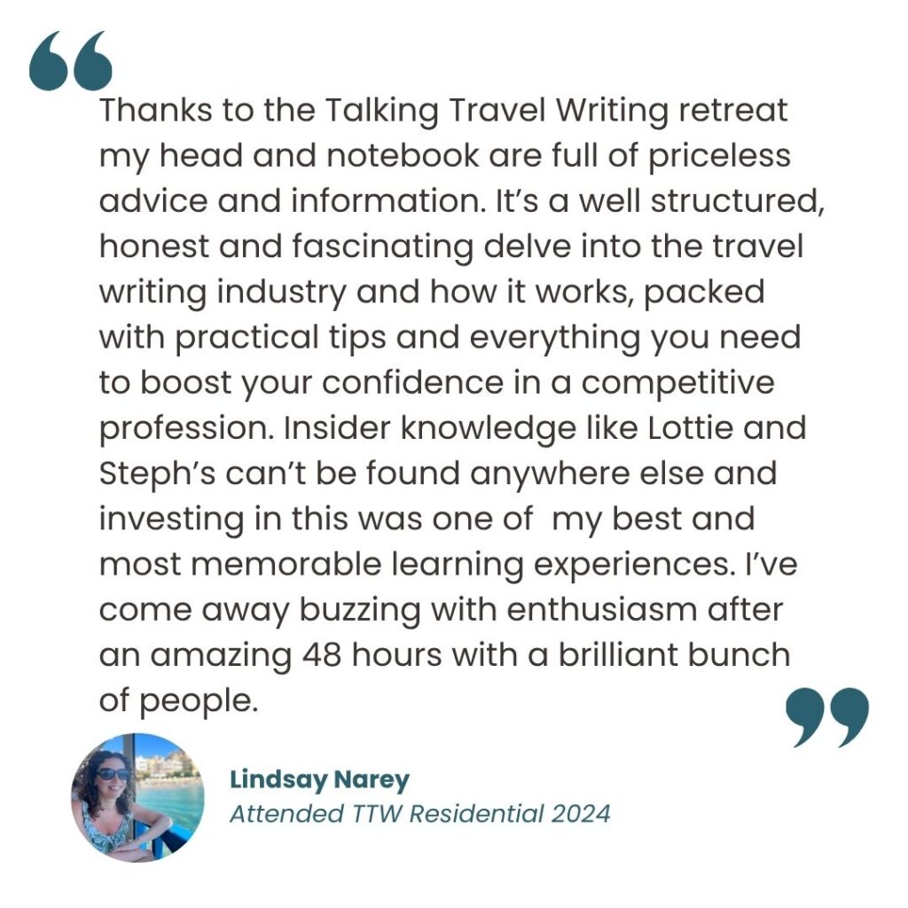 Testimonial from an attendee of a previous retreat